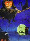 Halloween Fly Over (50 Pieces) Mini Wooden Jigsaw Puzzle - Nautilus Puzzles - Wooden Jigsaw Puzzles For Adults