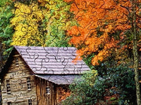 Glade Creek Grist Mill (190 Piece Wooden Jigsaw Puzzle) - Nautilus Puzzles - Wooden Jigsaw Puzzles For Adults