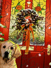 Christmas Welcome (51 Piece Mini Christmas Wooden Jigsaw Puzzle) - Nautilus Puzzles - Wooden Jigsaw Puzzles For Adults