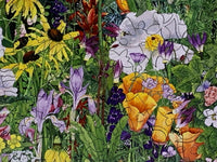 Wildflower Tapestry (506 Piece Wooden Jigsaw Puzzle) - Nautilus Puzzles - Wooden Jigsaw Puzzles For Adults