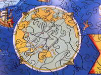 Map of Hawaii (471 Piece Wooden Jigsaw Puzzle) - Nautilus Puzzles - Wooden Jigsaw Puzzles For Adults