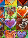 Hearts (59 Piece Mini Wooden Jigsaw Puzzle) - Nautilus Puzzles - Wooden Jigsaw Puzzles For Adults