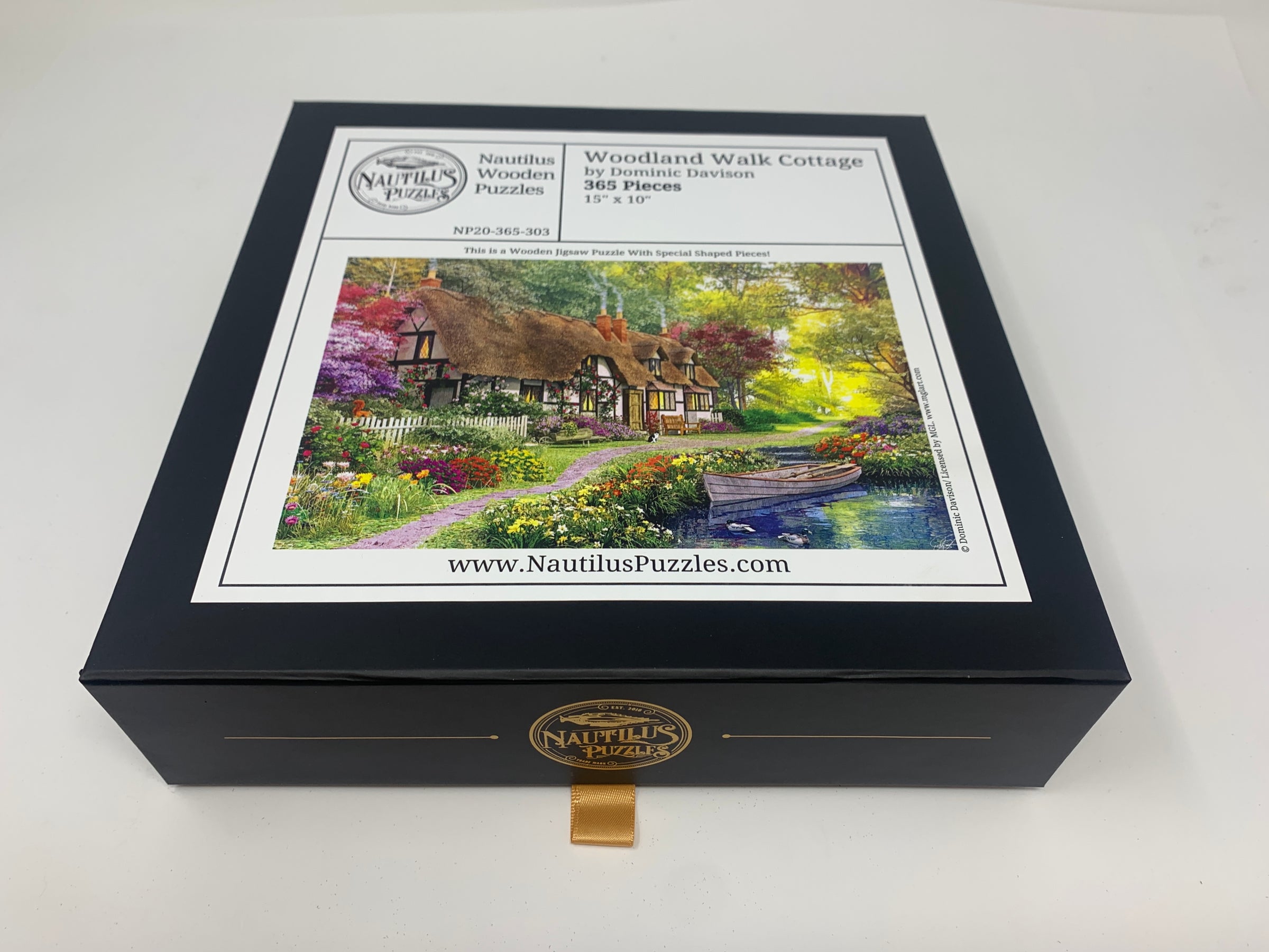 Woodland Walk Cottage (365 Piece Wooden Jigsaw Puzzle) - Nautilus Puzzles - Wooden Jigsaw Puzzles For Adults