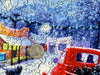 Twilight Snowstorm (473 Piece Wooden Jigsaw Puzzle) - Nautilus Puzzles - Wooden Jigsaw Puzzles For Adults