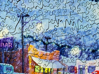 Twilight Snowstorm (473 Piece Wooden Jigsaw Puzzle) - Nautilus Puzzles - Wooden Jigsaw Puzzles For Adults
