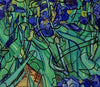 Irises by Vincent Van Gogh (50 Piece Mini Wooden Jigsaw Puzzle) - Nautilus Puzzles - Wooden Jigsaw Puzzles For Adults