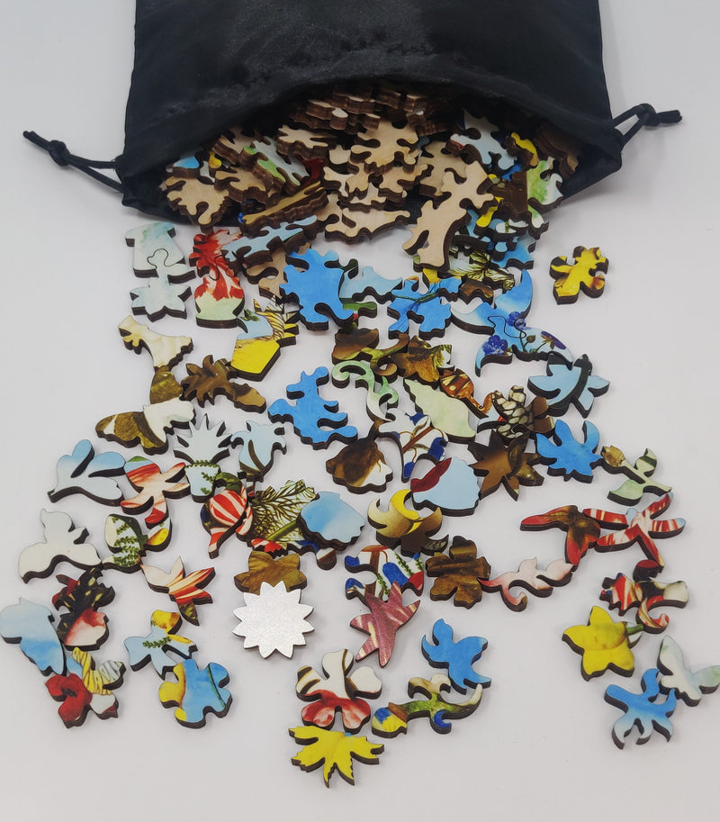 Bouquet of Flowers by Ambrosius Bosschaert (220 Piece Wooden Jigsaw Puzzle) | Nautilus Puzzles, Wooden Jigsaw Puzzles for Adults