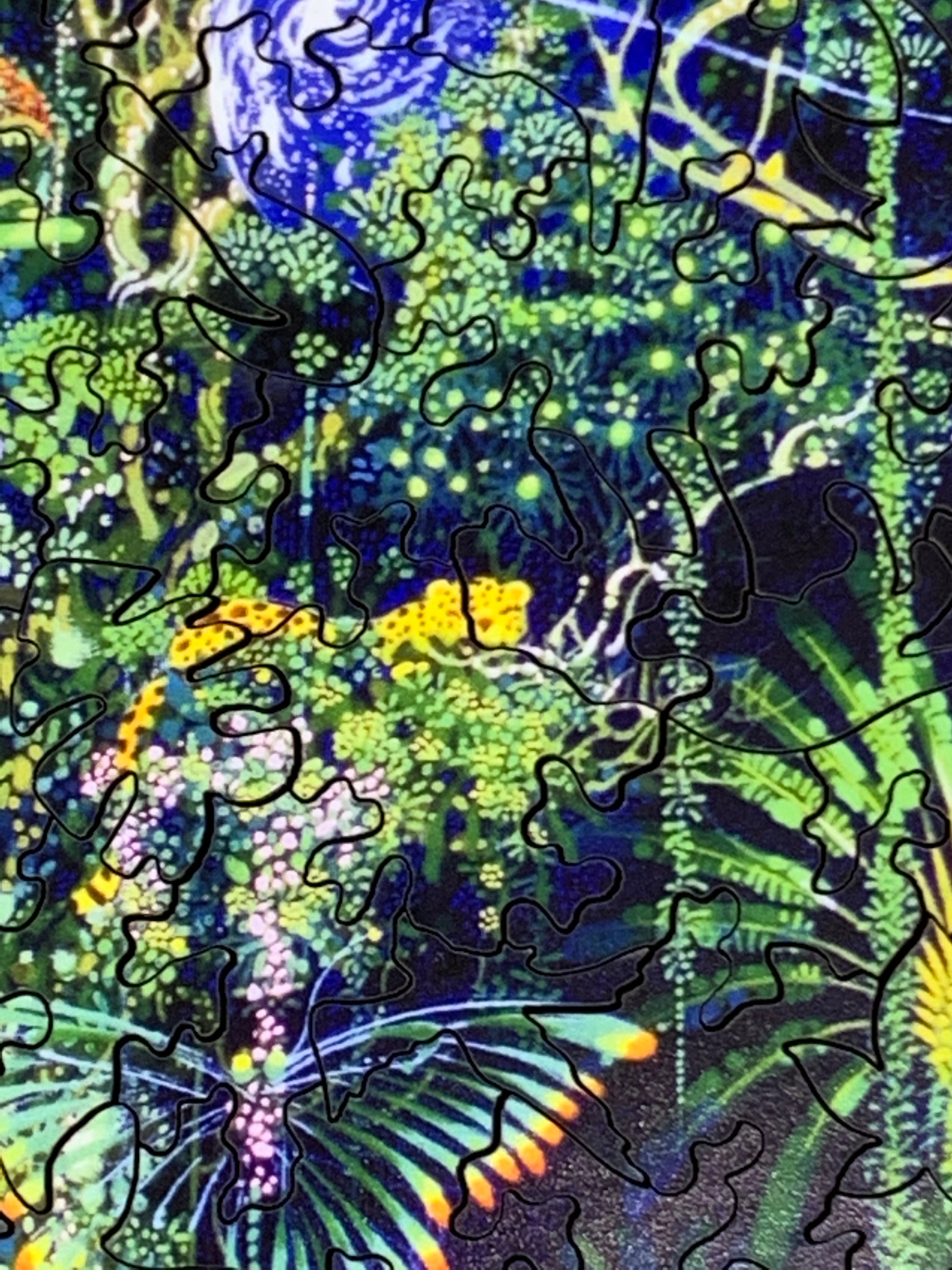 Jungle Dreams by Hiroo Isono (180 Piece Wooden Jigsaw Puzzle) | Nautilus Puzzles, Wooden Jigsaw Puzzles for Adults