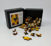 Sunflower Butterfly (78 Pieces) Mini Wooden Butterfly Puzzle - Nautilus Puzzles - Wooden Jigsaw Puzzles For Adults