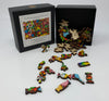Heavenly Candy (51 Pieces) Mini Wooden Puzzle - Nautilus Puzzles - Wooden Jigsaw Puzzles For Adults