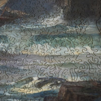 Miranda (The Tempest) by John William Waterhouse - Wooden Jigsaw Puzzle - 510 Pieces - Nautilus Puzzles - Wooden Jigsaw Puzzles For Adults