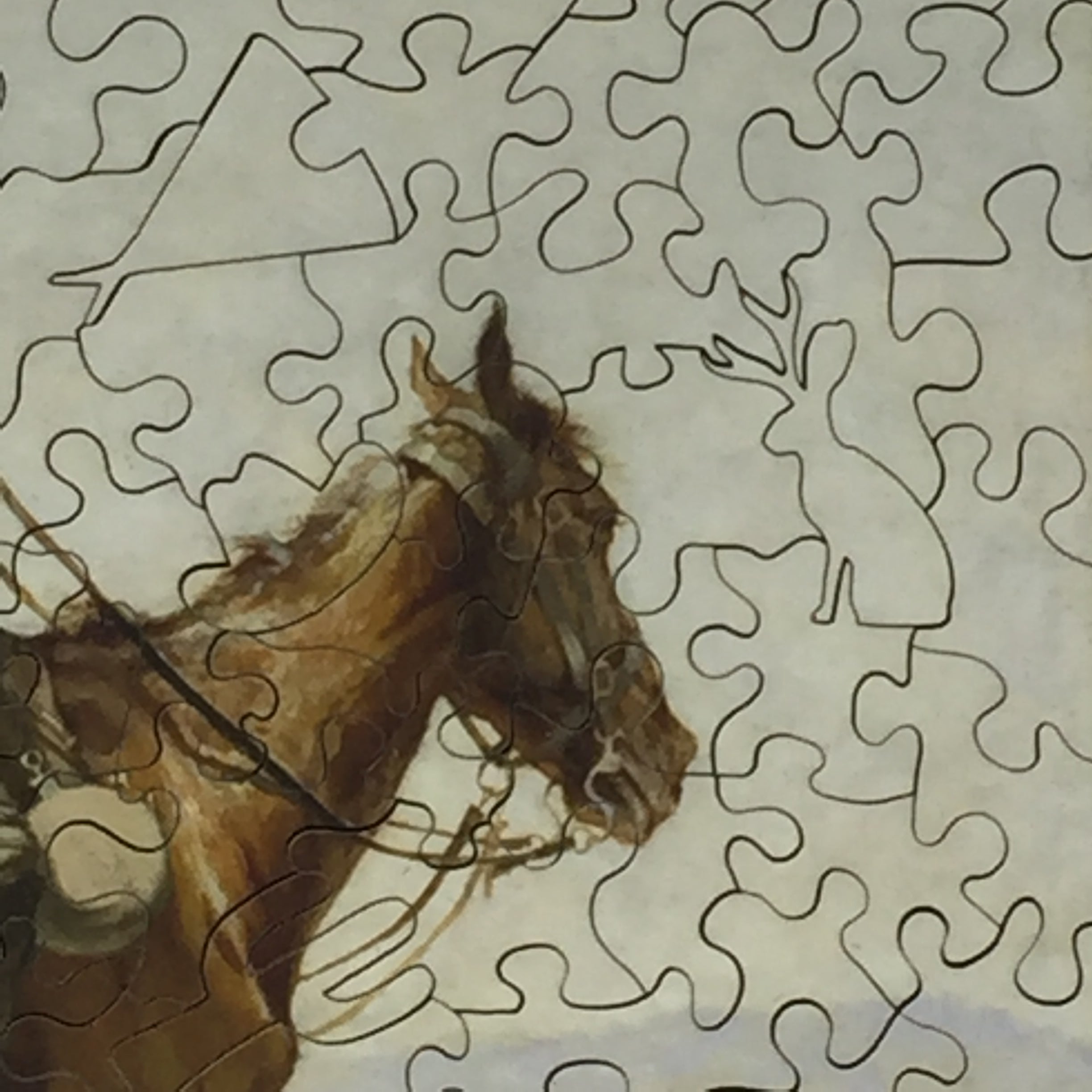 The Lookout (181 Pieces) by Frederic Remington Wooden Jigsaw