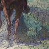 The Trail Foreman, Detail  (181 Pieces) by William Herbert Dunton, Wooden Jigsaw Puzzle - Nautilus Puzzles - Wooden Jigsaw Puzzles For Adults