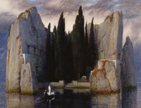 The Isle Of The Dead by Arnold Böcklin (510 Pieces) Heirloom Wooden Jigsaw Puzzle - Nautilus Puzzles - Wooden Jigsaw Puzzles For Adults