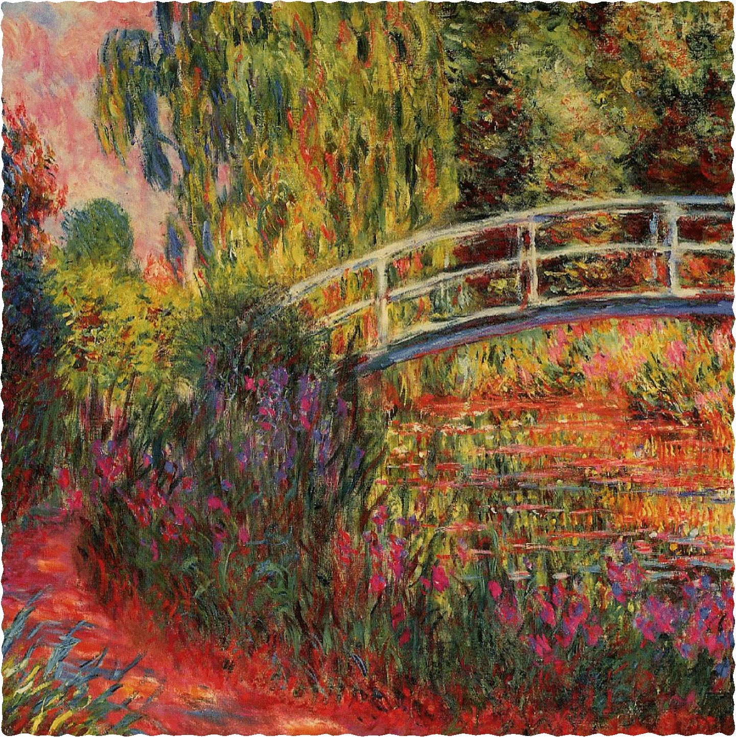Japanese Bridge (237 Piece Japanese Wooden Jigsaw Puzzle) - Nautilus Puzzles - Wooden Jigsaw Puzzles For Adults
