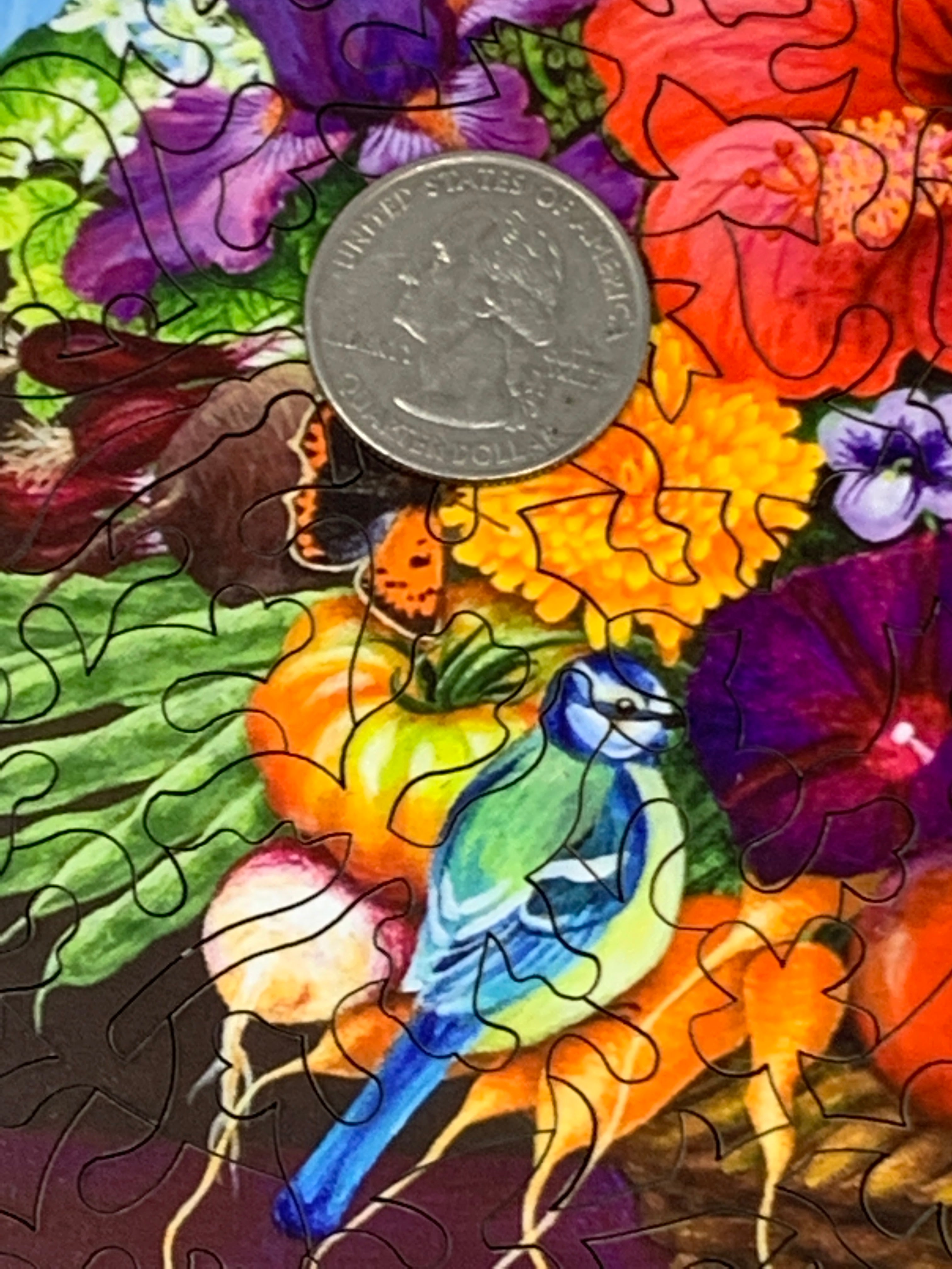 Joys of a Lifetime (332 Piece Flower Wooden Jigsaw Puzzle