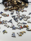 Christmas Snack - 375 Piece Wooden Jigsaw Puzzle - Nautilus Puzzles - Wooden Jigsaw Puzzles For Adults