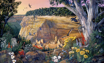 Mesa Verde, Colorado (517 Piece Wooden Jigsaw Puzzle) - Nautilus Puzzles - Wooden Jigsaw Puzzles For Adults