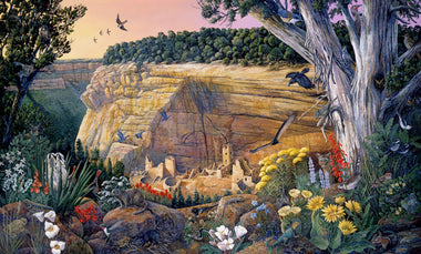 Mesa Verde, Colorado (517 Piece Wooden Jigsaw Puzzle) - Nautilus Puzzles - Wooden Jigsaw Puzzles For Adults