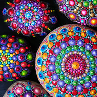 Mandala Stones (432 Piece Wooden Jigsaw Puzzle) - Nautilus Puzzles - Wooden Jigsaw Puzzles For Adults