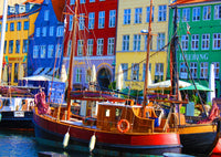 Nyhavn, Copenhagen (416 Piece Wooden Jigsaw Puzzle) | Nautilus Puzzles, Wooden Jigsaw Puzzles for Adults