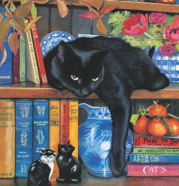 On the Shelf - 215 Piece Wooden Jigsaw Puzzle - Nautilus Puzzles - Wooden Jigsaw Puzzles For Adults