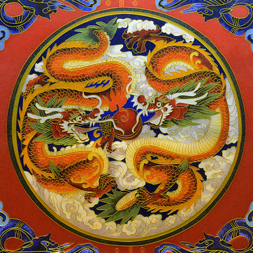 Peking Dragon (150 Piece Wooden Jigsaw Puzzle) - Nautilus Puzzles - Wooden Jigsaw Puzzles For Adults