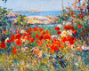 Poppies, Isles of Shoals, Maine by Childe Hassam (380 Piece Wooden Jigsaw Puzzle) - Nautilus Puzzles - Wooden Jigsaw Puzzles For Adults
