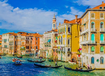 Rush Hour, Venice - 300 Piece Wooden Jigsaw Puzzle - Nautilus Puzzles - Wooden Jigsaw Puzzles For Adults