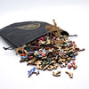 Stave wooden puzzles
