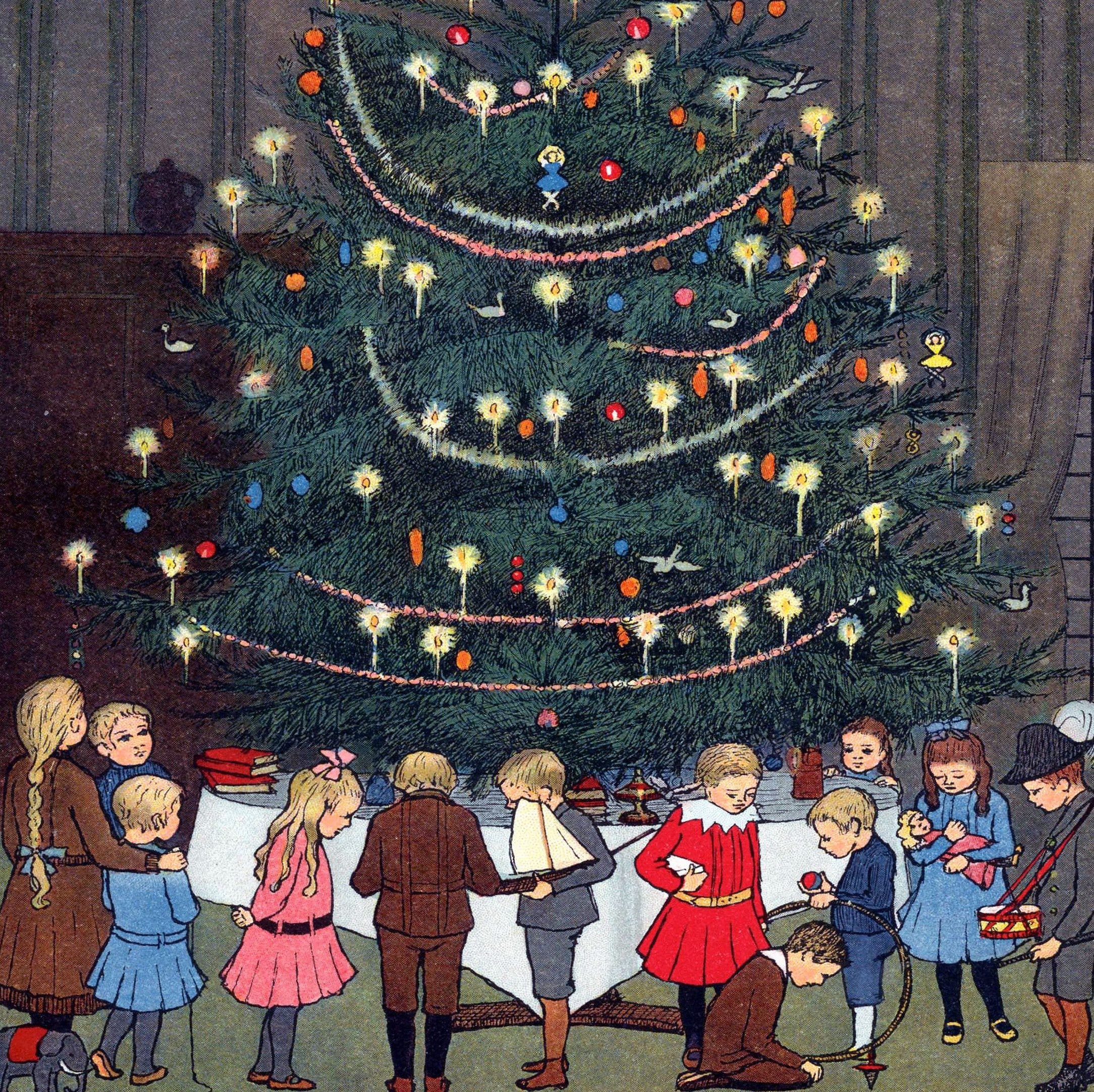 The Giant Christmas Tree (51 Pieces) Mini Wooden Christmas Puzzle - Nautilus Puzzles - Wooden Jigsaw Puzzles For Adults