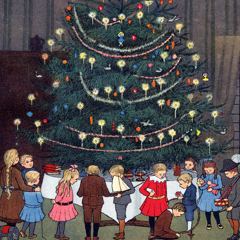The Giant Christmas Tree (51 Pieces) Mini Wooden Christmas Puzzle - Nautilus Puzzles - Wooden Jigsaw Puzzles For Adults