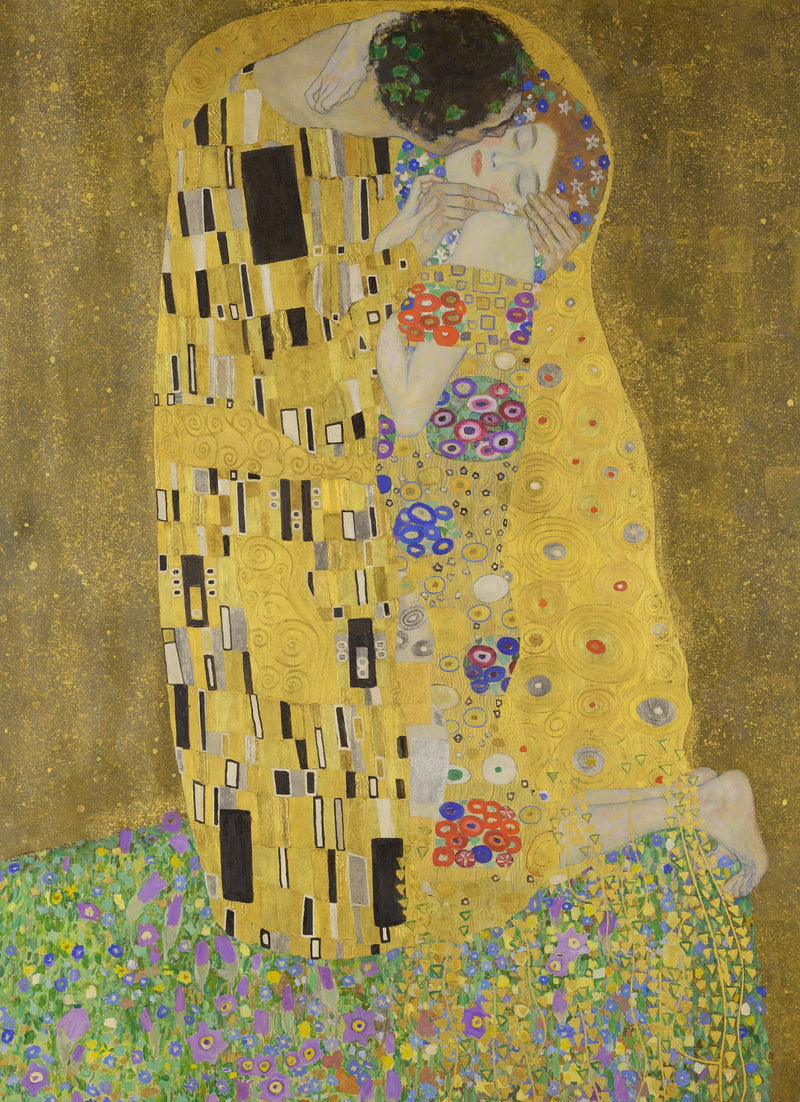 The Kiss by Gustav Klimt (371 Piece Wooden Jigsaw Puzzle) - Nautilus Puzzles - Wooden Jigsaw Puzzles For Adults