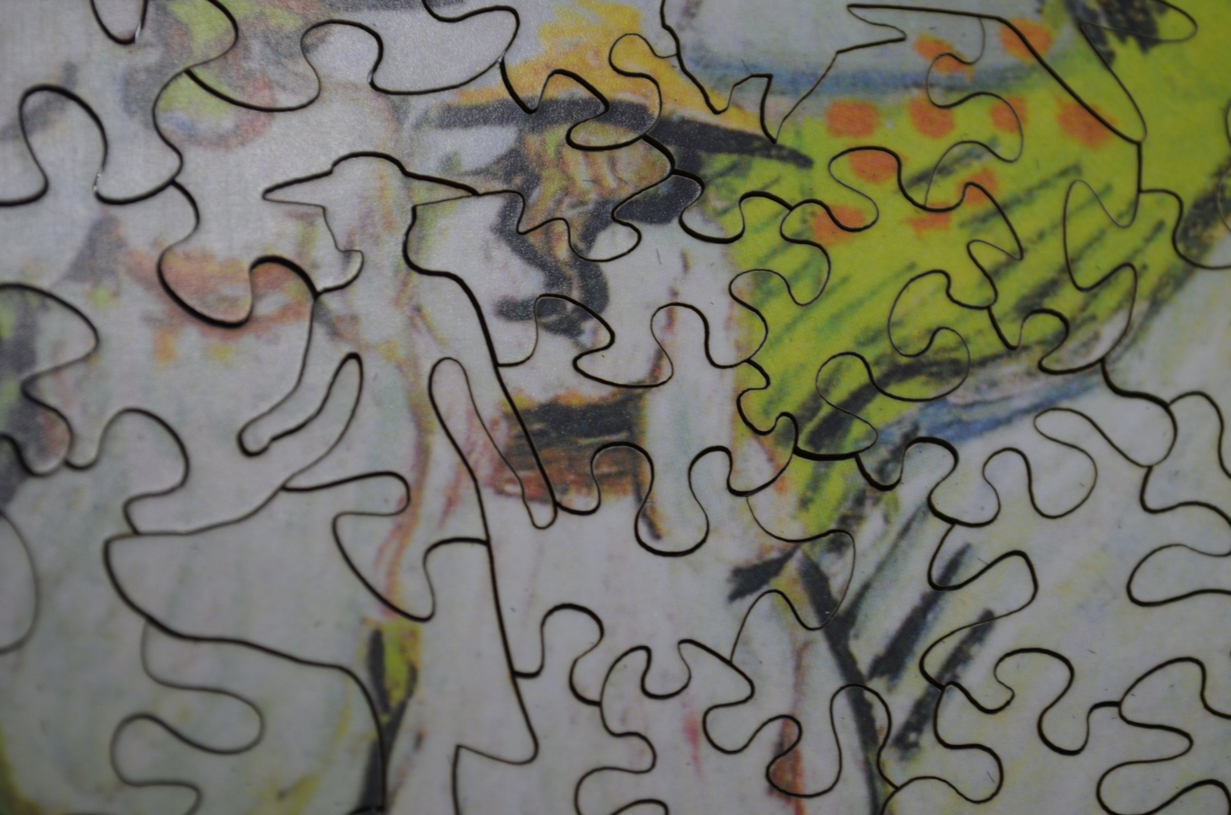 Trip To Auvers by Vincent Van Gogh (302 Pieces) Wooden Jigsaw Puzzle - Nautilus Puzzles - Wooden Jigsaw Puzzles For Adults