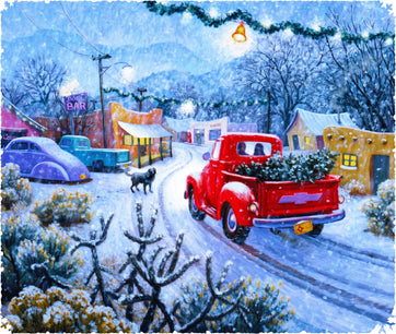 Twilight Snowstorm (473 Piece Wooden Jigsaw Puzzle) - Nautilus Puzzles - Wooden Jigsaw Puzzles For Adults