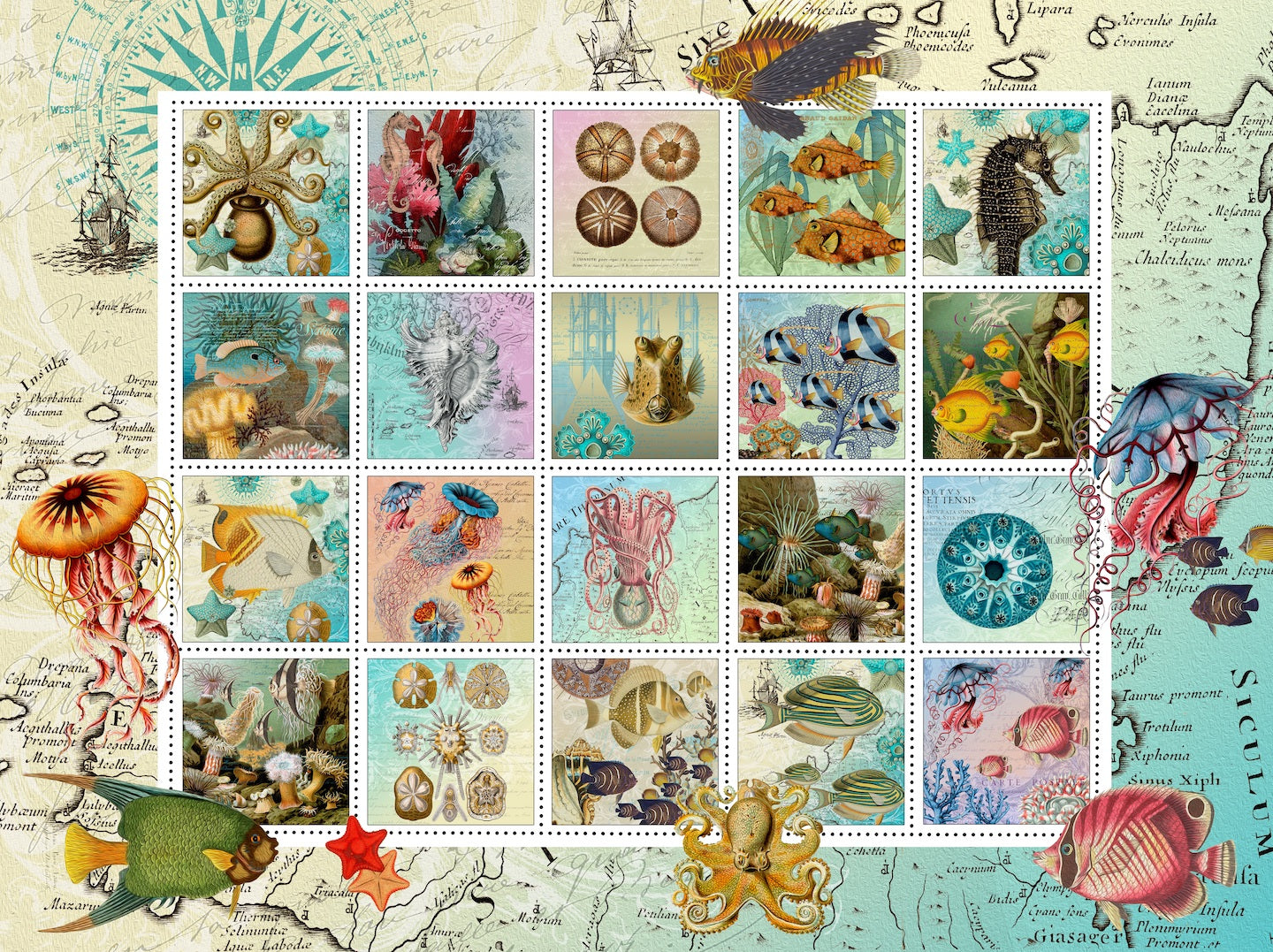 Ocean Wooden Jigsaw Puzzle