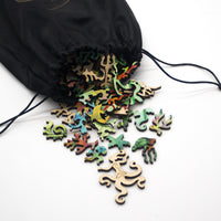 Artifact wooden jigsaw puzzles