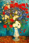Vase With Summer Flowers (50 Piece Mini Wooden Jigsaw Puzzle) - Nautilus Puzzles - Wooden Jigsaw Puzzles For Adults