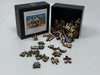 Christmas Country Store - 50 Piece MINI Christmas Wooden Jigsaw Puzzle - Nautilus Puzzles - Wooden Jigsaw Puzzles For Adults