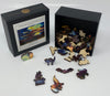 Ye Olde Salem Witch (50 Pieces) Mini Halloween Wooden Jigsaw Puzzle - Nautilus Puzzles - Wooden Jigsaw Puzzles For Adults