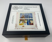 Christmas Snack - 375 Piece Wooden Jigsaw Puzzle - Nautilus Puzzles - Wooden Jigsaw Puzzles For Adults