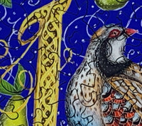 A Partridge in a Pear Tree (50 Piece Mini Wooden Christmas Jigsaw Puzzle) - Nautilus Puzzles - Wooden Jigsaw Puzzles For Adults