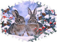 Winter Buddies - 350 Piece Christmas Wooden Jigsaw Puzzle - Nautilus Puzzles - Wooden Jigsaw Puzzles For Adults