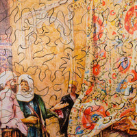 A Carpet Seller, Cairo - 575 Piece Wooden Jigsaw Puzzle - Nautilus Puzzles - Wooden Jigsaw Puzzles For Adults