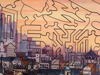A Short History of Civilization (472 Piece Wooden Jigsaw Puzzle) - Nautilus Puzzles - Wooden Jigsaw Puzzles For Adults