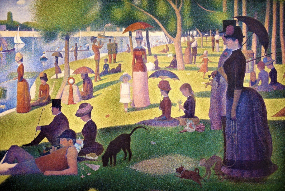 A Sunday on La Grande Jatte (50 Pieces) Mini Wooden Jigsaw Puzzle - Nautilus Puzzles - Wooden Jigsaw Puzzles For Adults
