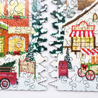 An Infinite Christmas (452 Piece Christmas Jigsaw Puzzle) - Nautilus Puzzles - Wooden Jigsaw Puzzles For Adults