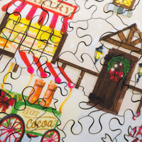 An Infinite Christmas (452 Piece Christmas Jigsaw Puzzle) - Nautilus Puzzles - Wooden Jigsaw Puzzles For Adults