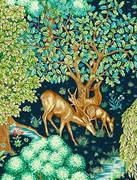Audubon Deer (200 Piece Wooden Jigsaw Puzzle) - Nautilus Puzzles - Wooden Jigsaw Puzzles For Adults