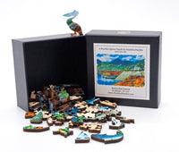 Bantry Bay, Ireland (65 Piece Mini Wooden Jigsaw Puzzle) - Nautilus Puzzles - Wooden Jigsaw Puzzles For Adults